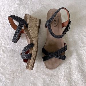 Hey Jute Tao Wedges size 7-7/12